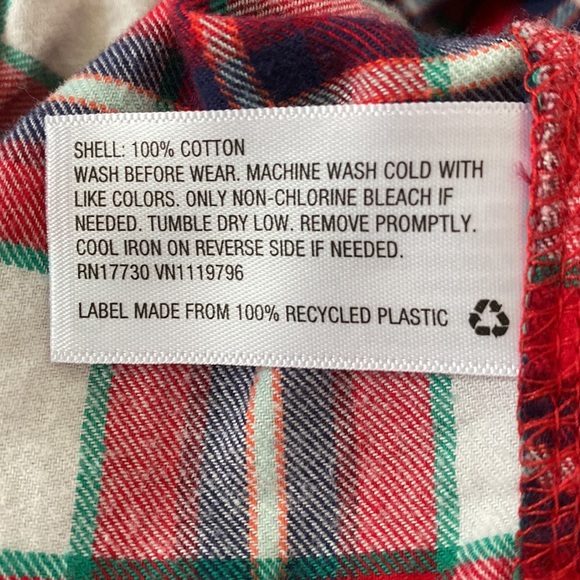 Cat & Jack flannel shirt - Picture 5 of 6